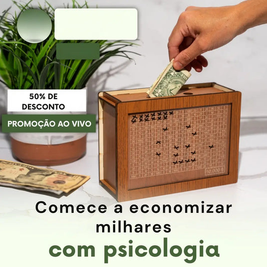 Caixa de dinheiro - (utilizando a estratégia de Kakeibo)